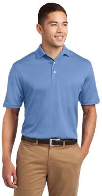 Sport-Tek K469 Dri-Mesh Polo Shirt in Blueberry size XS   Polyester