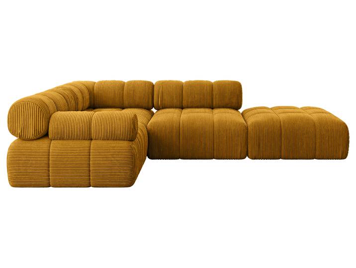 Ecksofa Felto-L1 Senfgelb - Poso 42