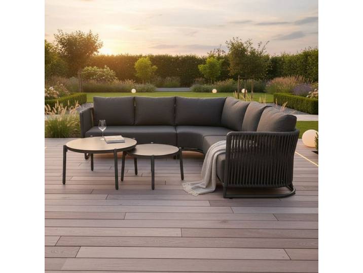 OUTLIV. Modena Ecklounge Aluminium/Rope/Kunstfaser