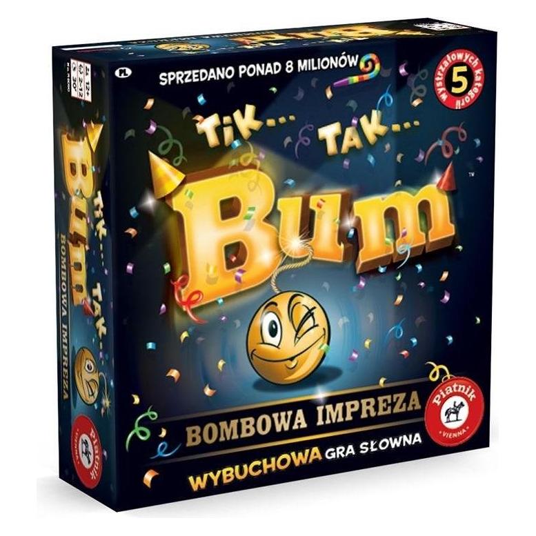Piatnik Gra Tik Tak Bum Wybuchowa Impreza (Deutsch, Polnisch, 2 - 12 Spieler) (9001890718090)