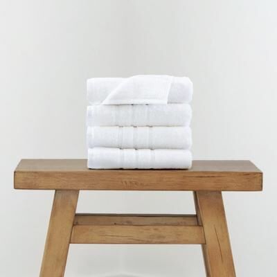 Cariloha Hand Towel   Turkish Cotton and Viscose Material Blend   Extra Smooth, Odor Resistant and Highly Absorbent