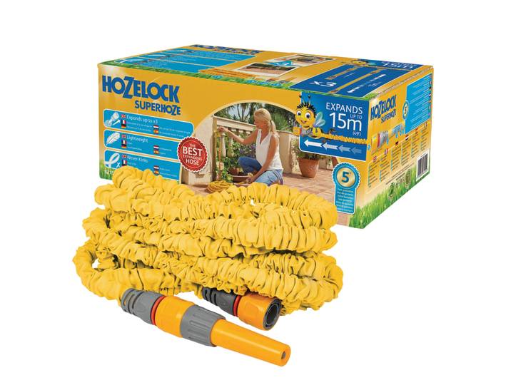 Tuyau arrosage extensible Hozelock Superhoze L 15 m