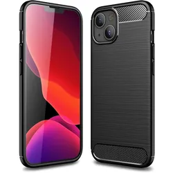 DLH Silicon Case Apple Iphone 13 (Apple iPhone 13), Smartphone Hülle, Schwarz