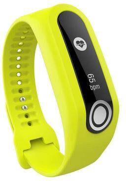 Everyday Crate Silicone Sport Watch Band For TomTom Touch Soft Replacement Watch Band Fitness Silicone Watch Strap yellow