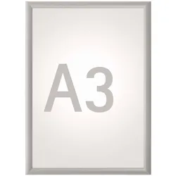Klapprahmen MAULstandard, A3 Aluminiumrahmen 25 mm