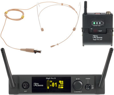the t.bone GigA Pro Body HeadmikeO Bundle Beige