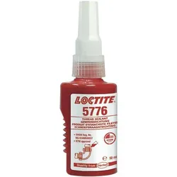 5776 Gewindedichtung mittelfest gelb mittelviskos, 50ml Flasche - gelb