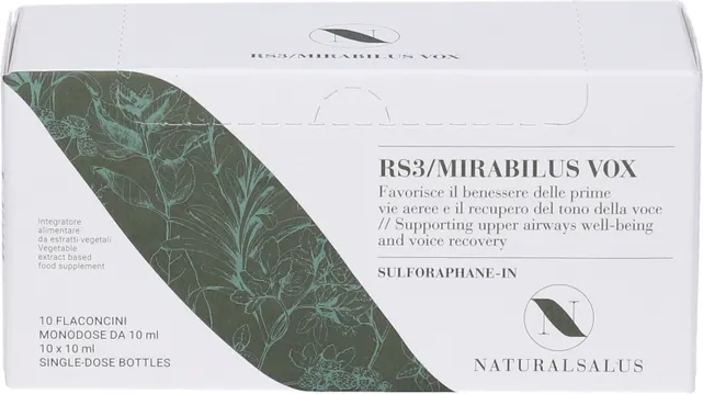 IMO SpA Naturalsalus, RS3 Mirabilus VOX, 10 Flaconcini