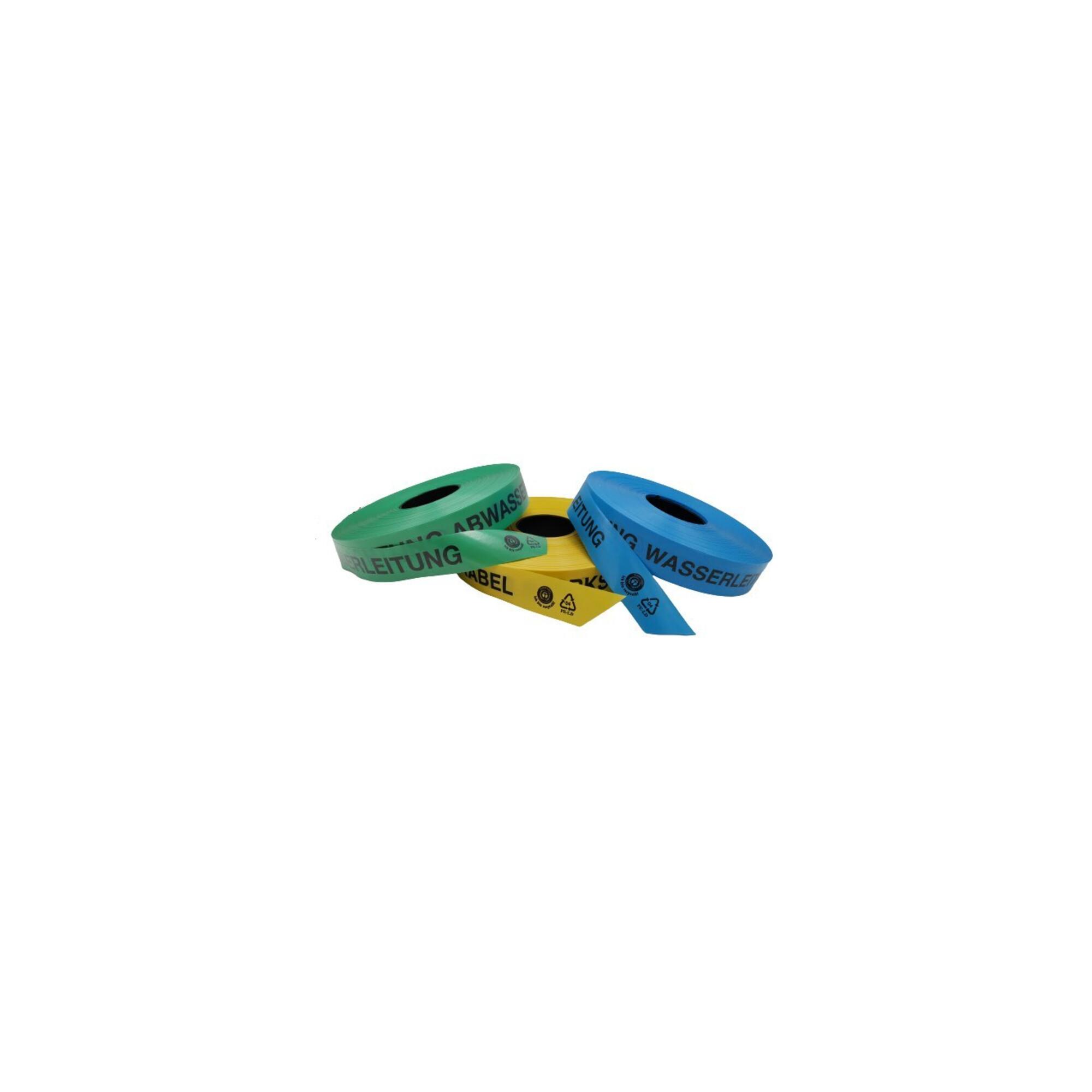 KELMAPLAST Trassen-Warnband 250 m Achtung Kabel aus mind. 80% Regranulat Blauer Engel (4022153180282)