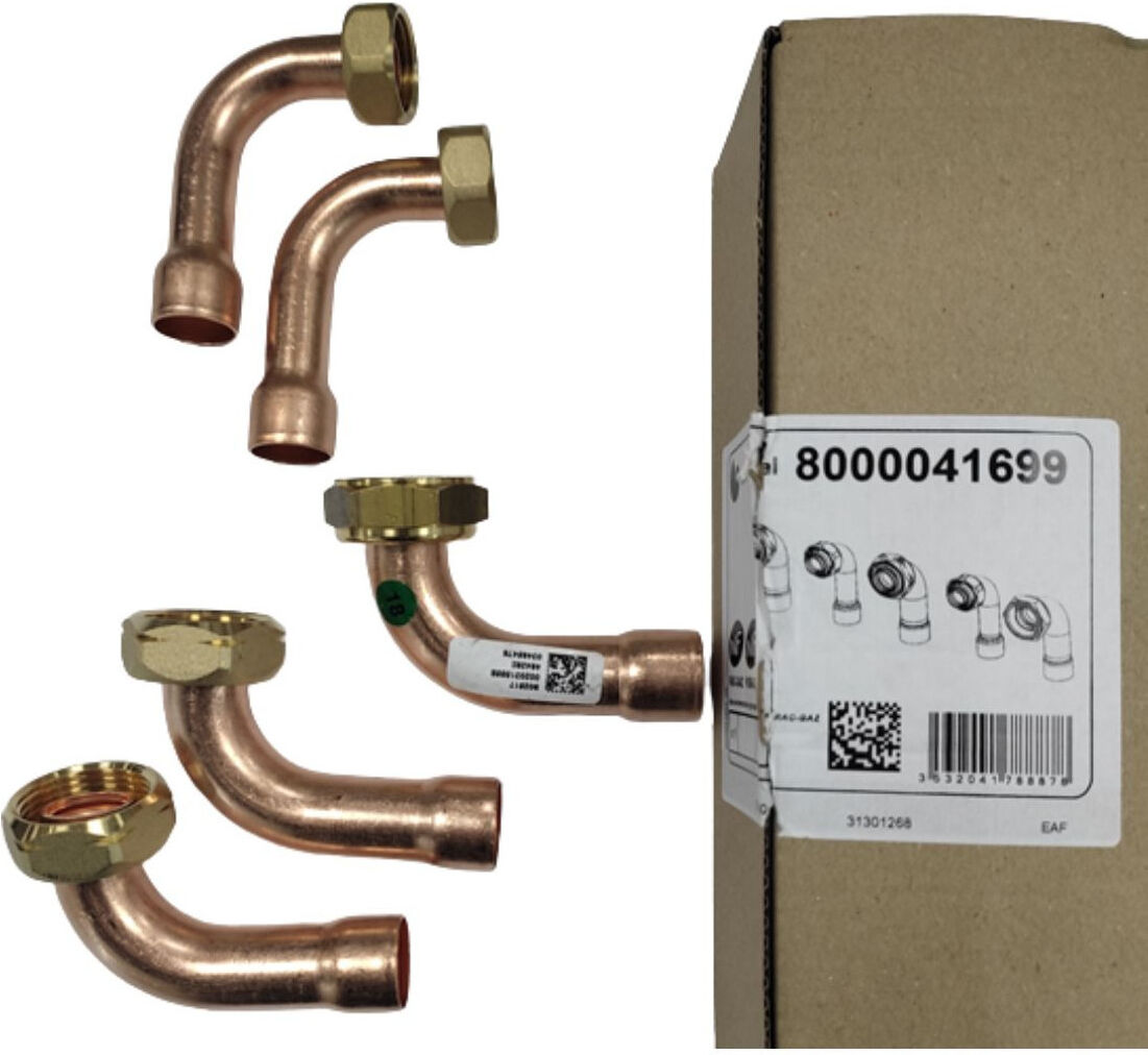 Douilles à braser pour plaque raccordement hydro Thema SAUNIER DUVAL 8000041699