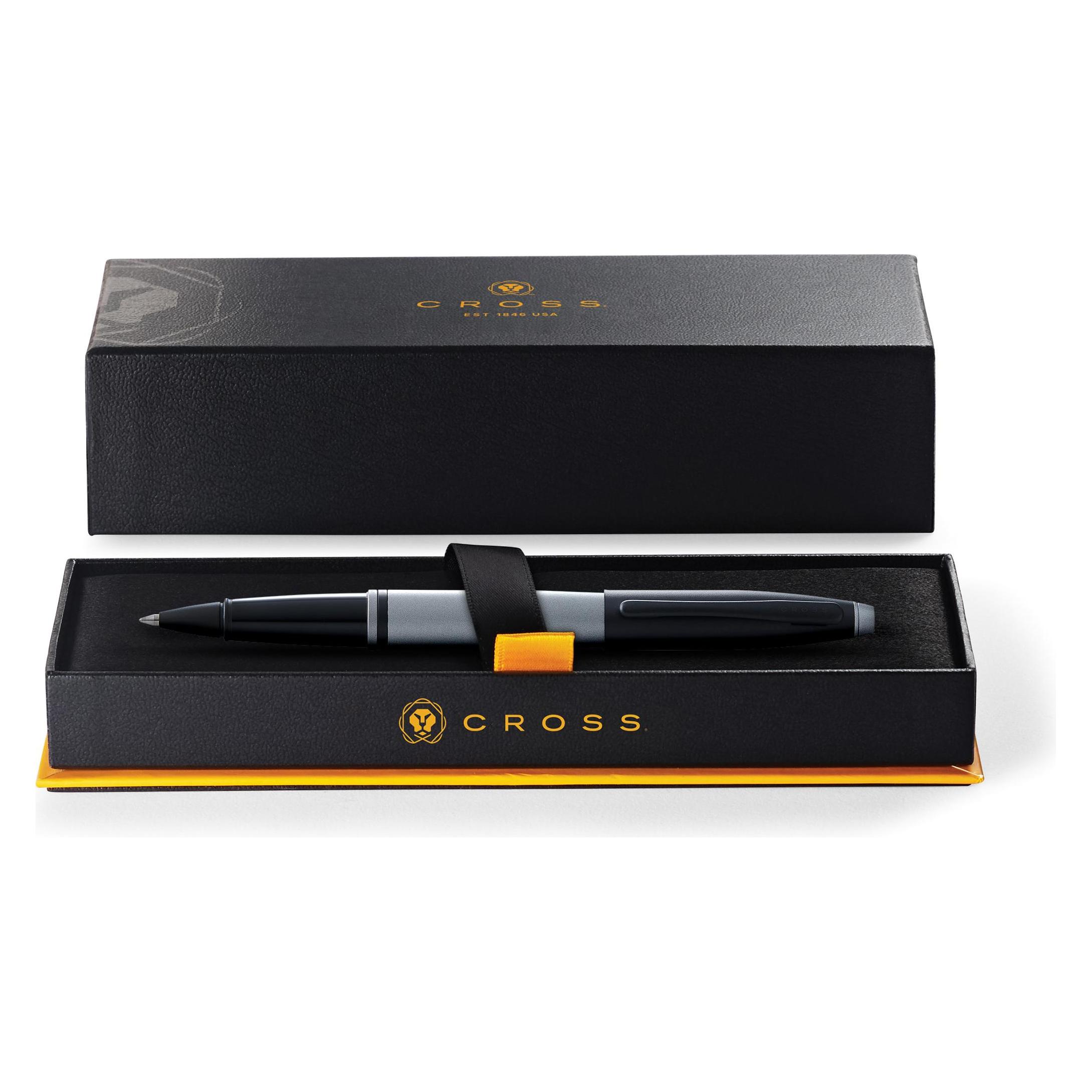 Cross Rollerball Calais Mattgrau/Schwarz in Geschenkbox (AT0115-26-CR)