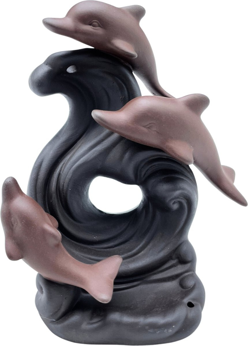 Ancient Wisdom Dolphin Wave Terugstroom Wierookbrander