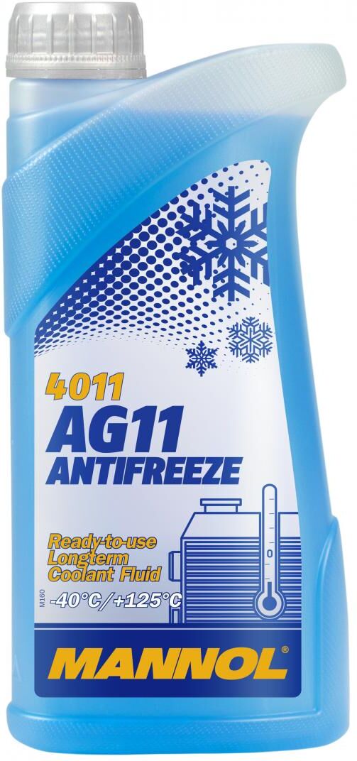 Sct - Mannol Frostschutz Mannol Antifreeze Ag11 (-40) Longterm [1l] Mn40111 1l Für Volvo Gm Bmw Honda Mercedes Mitsubishi Nissan Suz