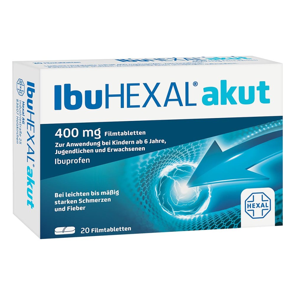Hexal AG IbuHEXAL® akut 400 mg Filmtabletten 00068972