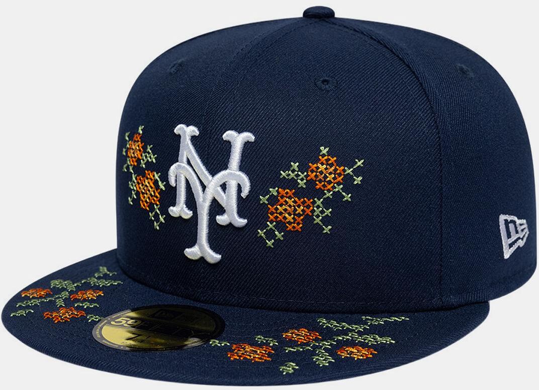 new era Gorra 59FIFTY Fitted New York Mets Garden Pack .  (58 cm) Azul oscuro