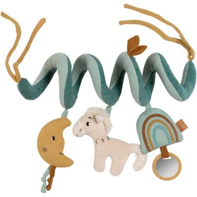 Greifspielzeug FEHN "Pferdinand, Activity-Spirale Pferd", bunt, Greifspielzeug, KinderB:9,3cm H:32cm, Jersey, Nicki, Plüsch, B:9,3cm H:32cm