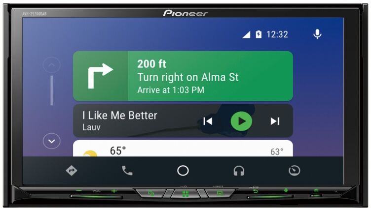 Pioneer AVH-Z9200DAB Ricevitore multimediale per auto Nero 50 W Bluetooth