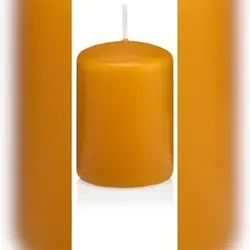 Wiedemann Kerzen Stumpenkerzen Natur 80 x Ø 70 mm, 12 Stück, Kerzen in RAL Kerzengüte Qualität