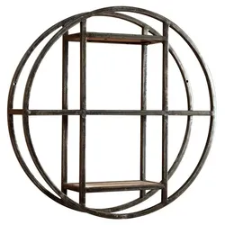 WOLFMÖBEL Wandregal Spring 4687 Holz Braun Akazie