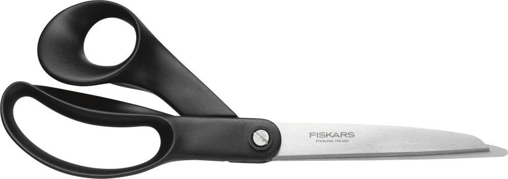 Fiskars universele schaar met getand blad, 25 cm