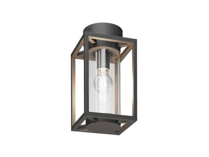 Lucande Outdoor Deckenlampe in anthrazit, Deckenleuchte außen
