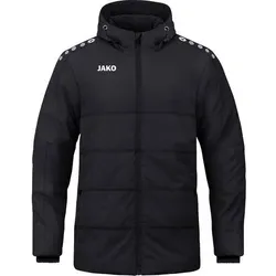 JAKO Unisex Coachjacke One mit Kapuze, Größe 3XL in Schwarz Schwarz