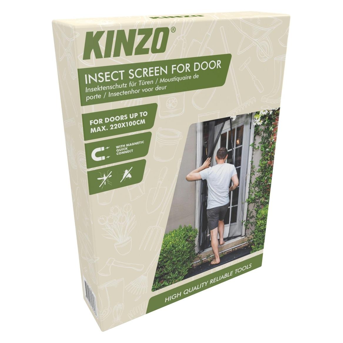 Kinzo Insektenschutz Für Tür 220x100cm (100 x 220 cm) (8711252306568)