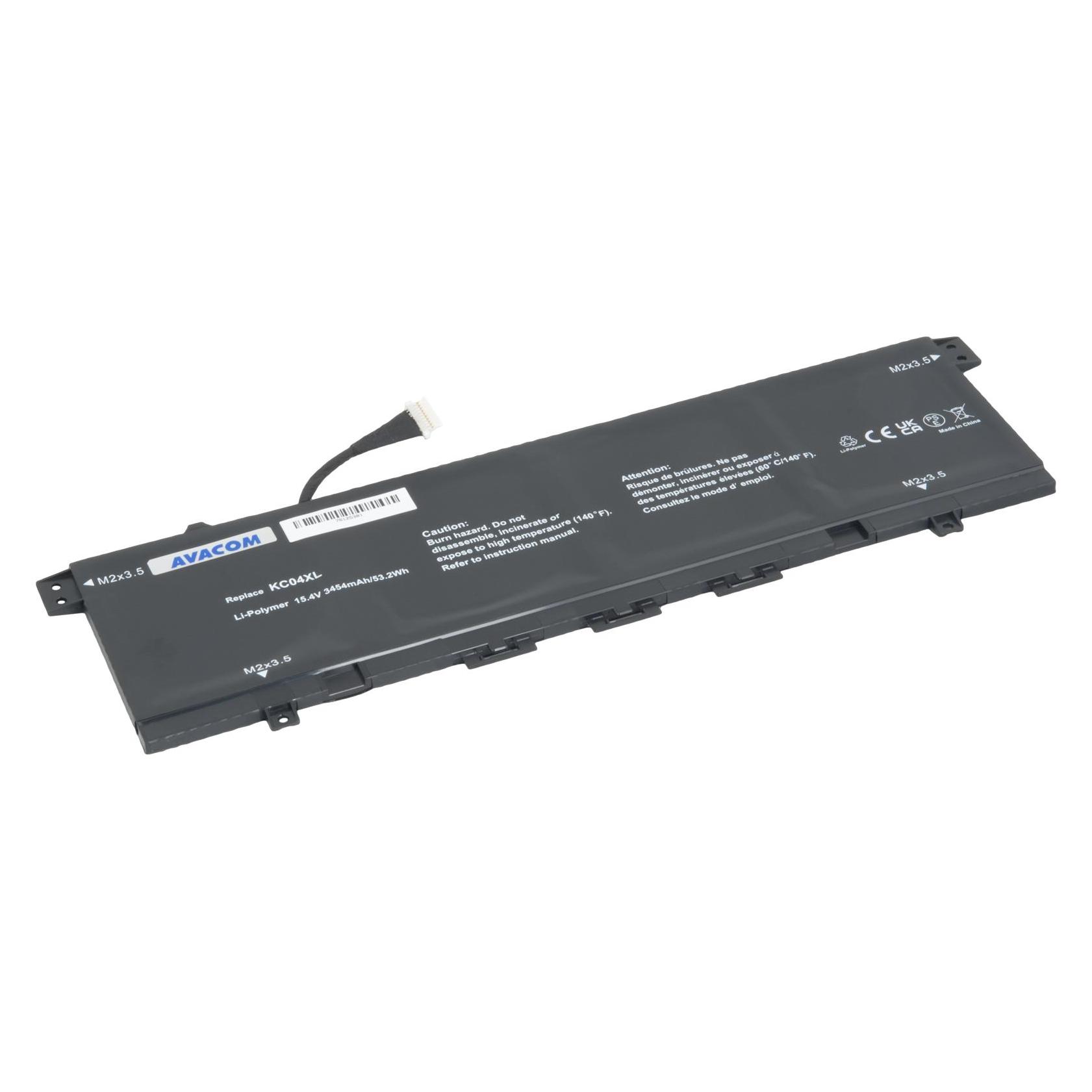 Avacom NOHP-KC04XL-67P notebook spare part Battery (1 Zelle, 3454 mAh) (NOHP-KC04XL-67P)