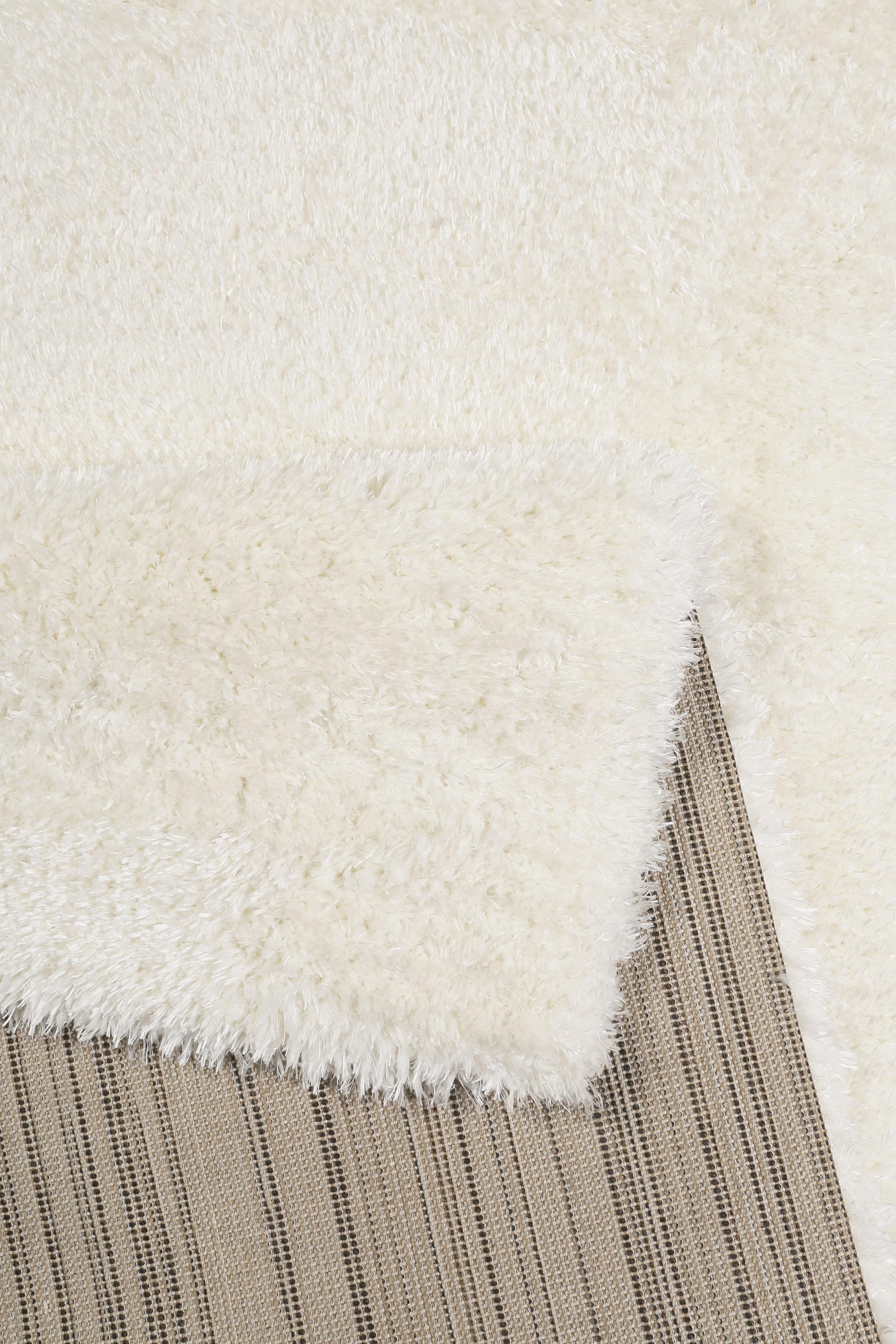 Hochflor-Teppich WECON HOME "Toubkal" Gr. 4, beige (naturfarben), B:160cm H:50mm L:225cm, Kunstfaser, Teppiche, Hochflor-Teppich, Wohnzimmer naturfarben B : 160cm 1 Stk., 50mm, L: 225cm