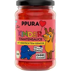 PPURA Sugo Kinder-Tomatensauce mit verstecktem Gemüse bio