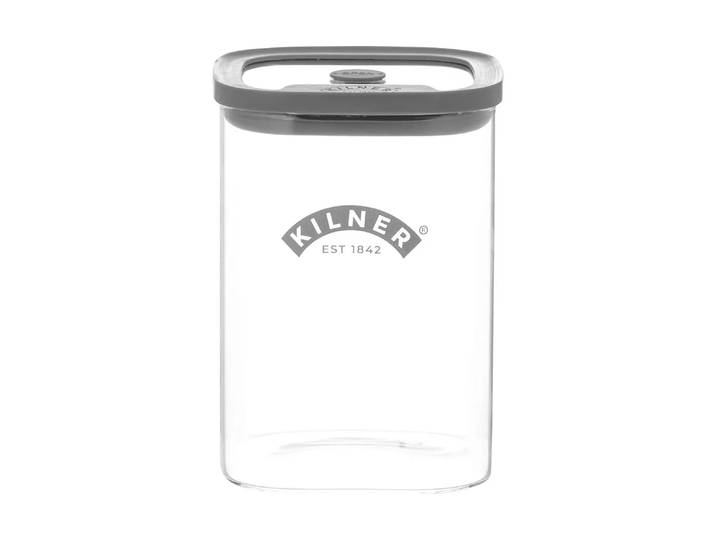 Kilner Bocal FRESH Kilner pour conservation Transparent-gris, 1 L