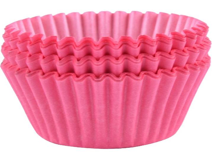 PME Cupcake Vormpjes Papier - Roze - pk/60 - Baking Cups