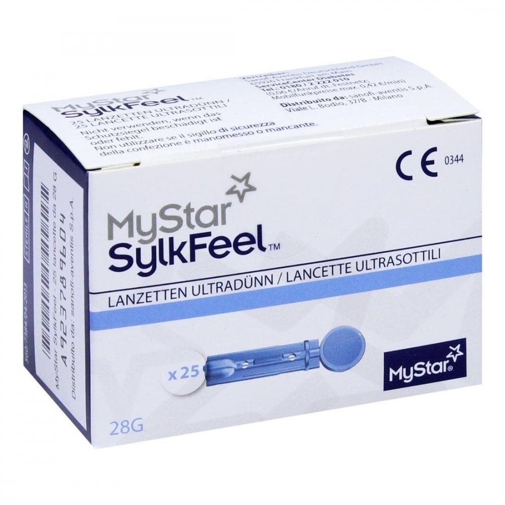 Sanofi-Aventis Deutschland GmbH Mystar Sylkfeel Lanzetten 28 G 00927636