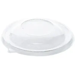 MONOUSO - Domdeckel Ohne Loch rPET Glasklar Ø17x3cm (50 Stück)
