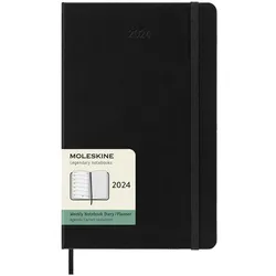 Moleskine, Agenda, Weekly (13 x 21 cm, 1 Woche / 1 Seite)