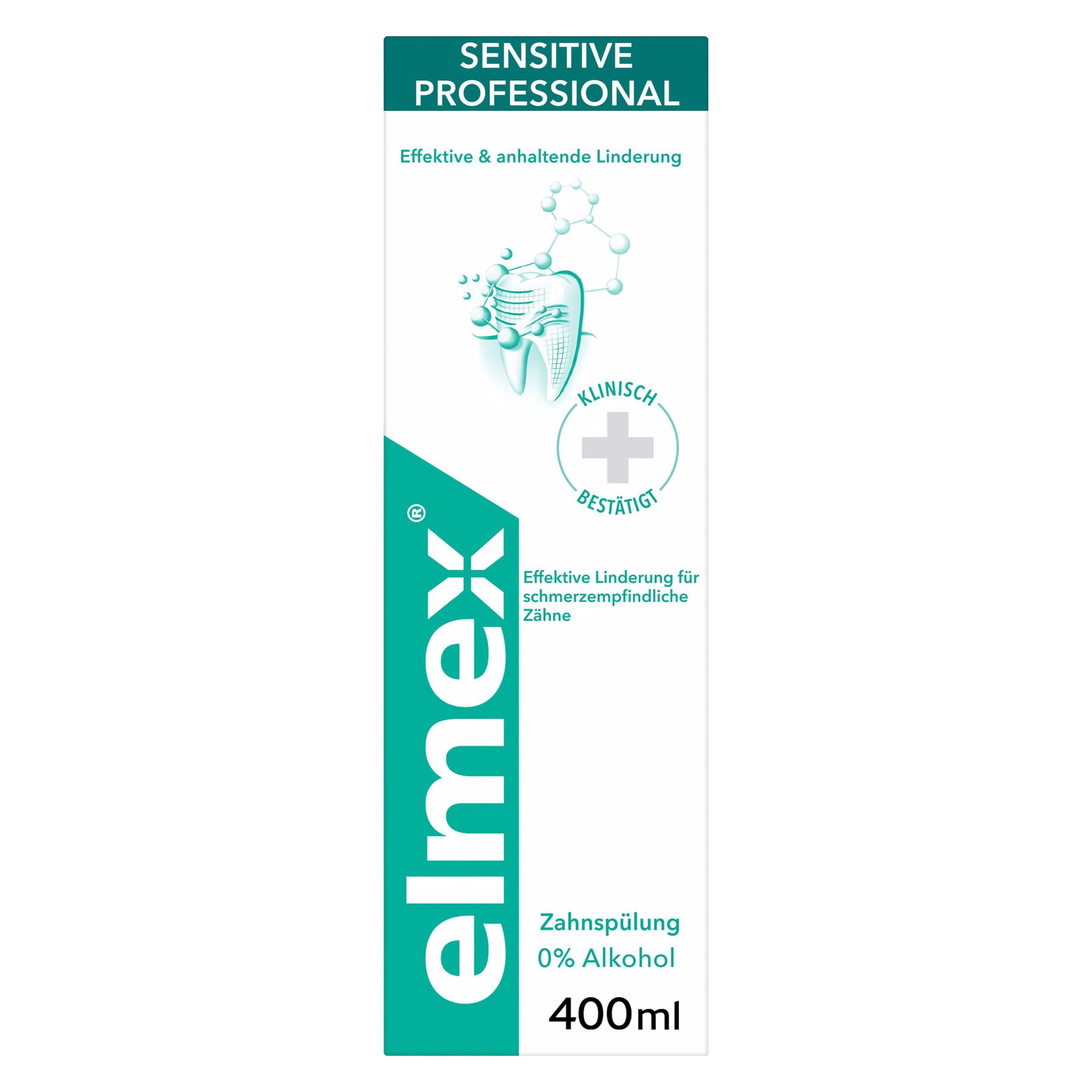 Elmex Sensitive Professional (400 ml, Mundspülung) (61010425)