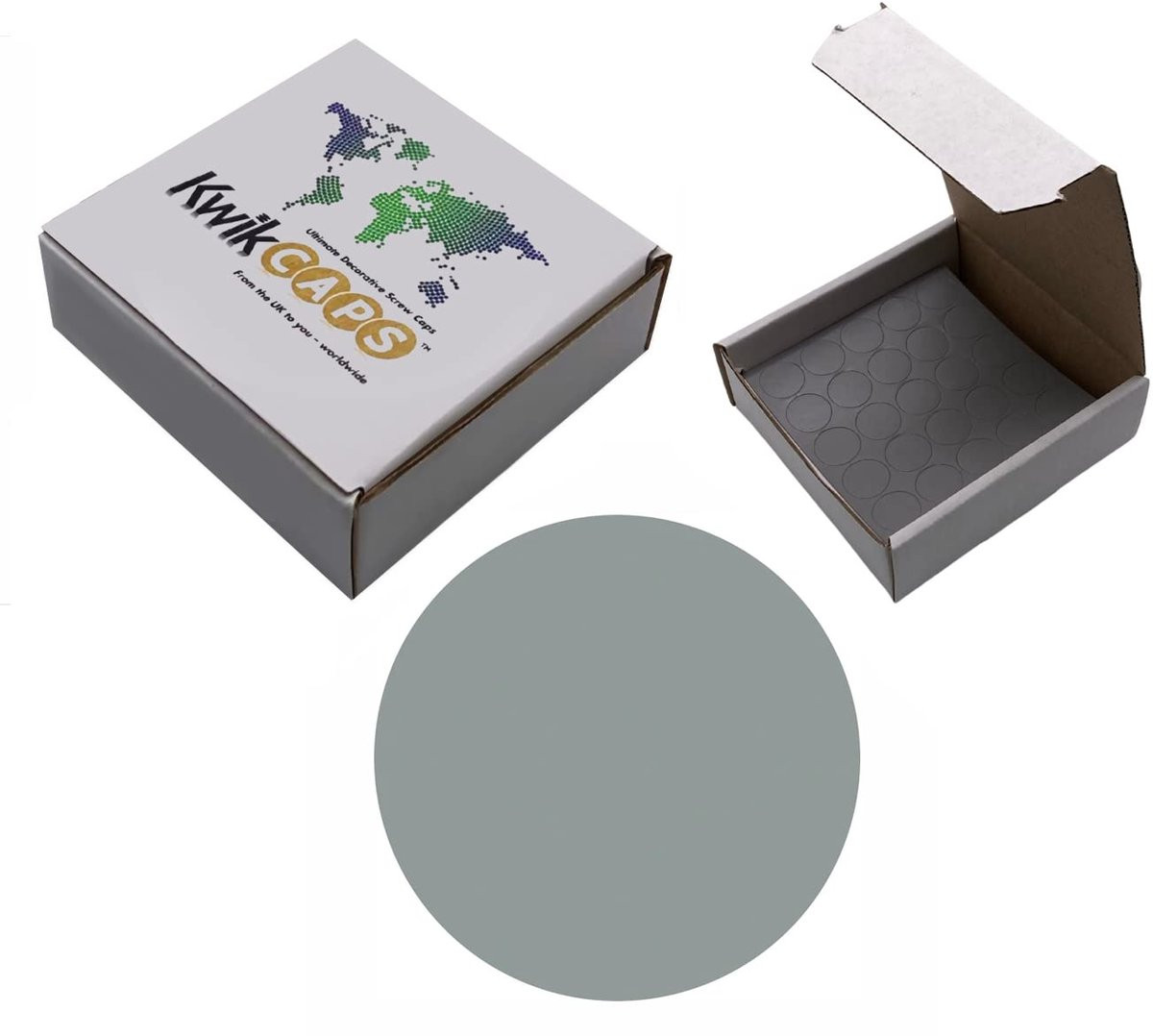Schroef Covers Zelfklevende Doppen Groen Fjord Design 14mm 625 Stuks Groen