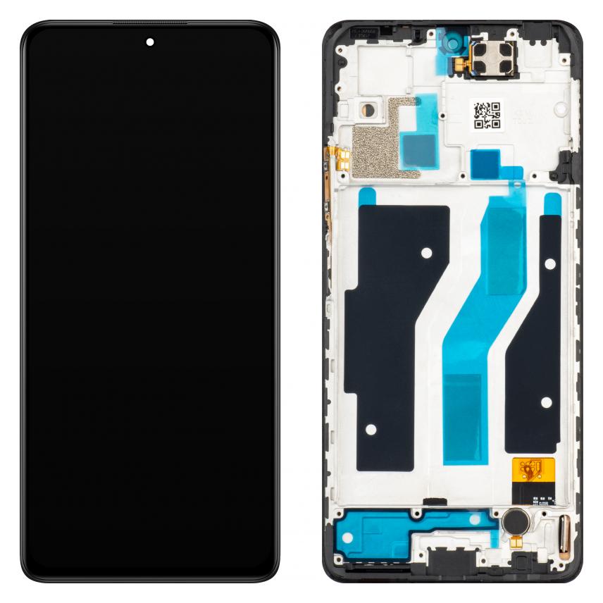 MP Display Unit für Redmi Note 10 Pro, Aftermarket, Schwarz (Display, Xiaomi Redmi Note 10 Pro) (58015673)