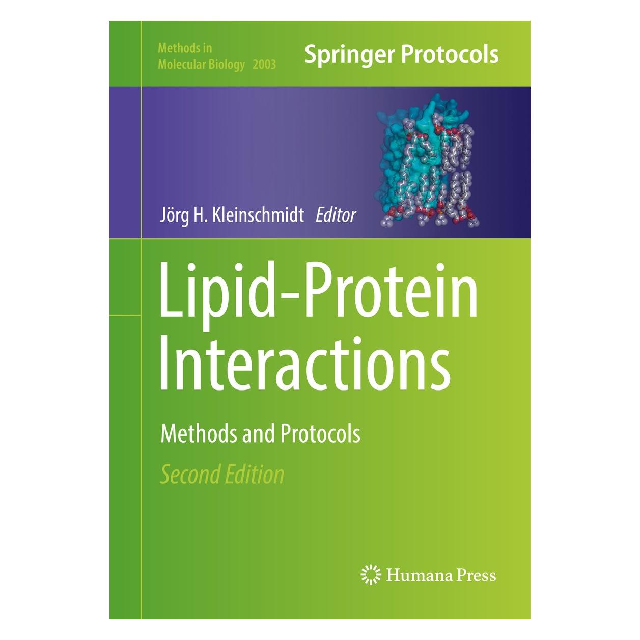 Springer Lipid-Protein Interactions (Englisch, Hardcover, Jörg H. Kleinschmidt) (9781493995110)