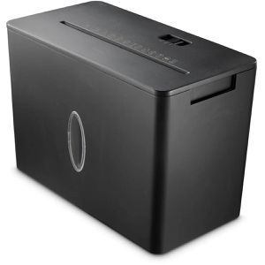 Hama Aktenvernichter 50582 Safe X40-B, schwarz, 4 Blatt, 8 Liter Behälter, 4x33 mm Partikelschnitt, P-4