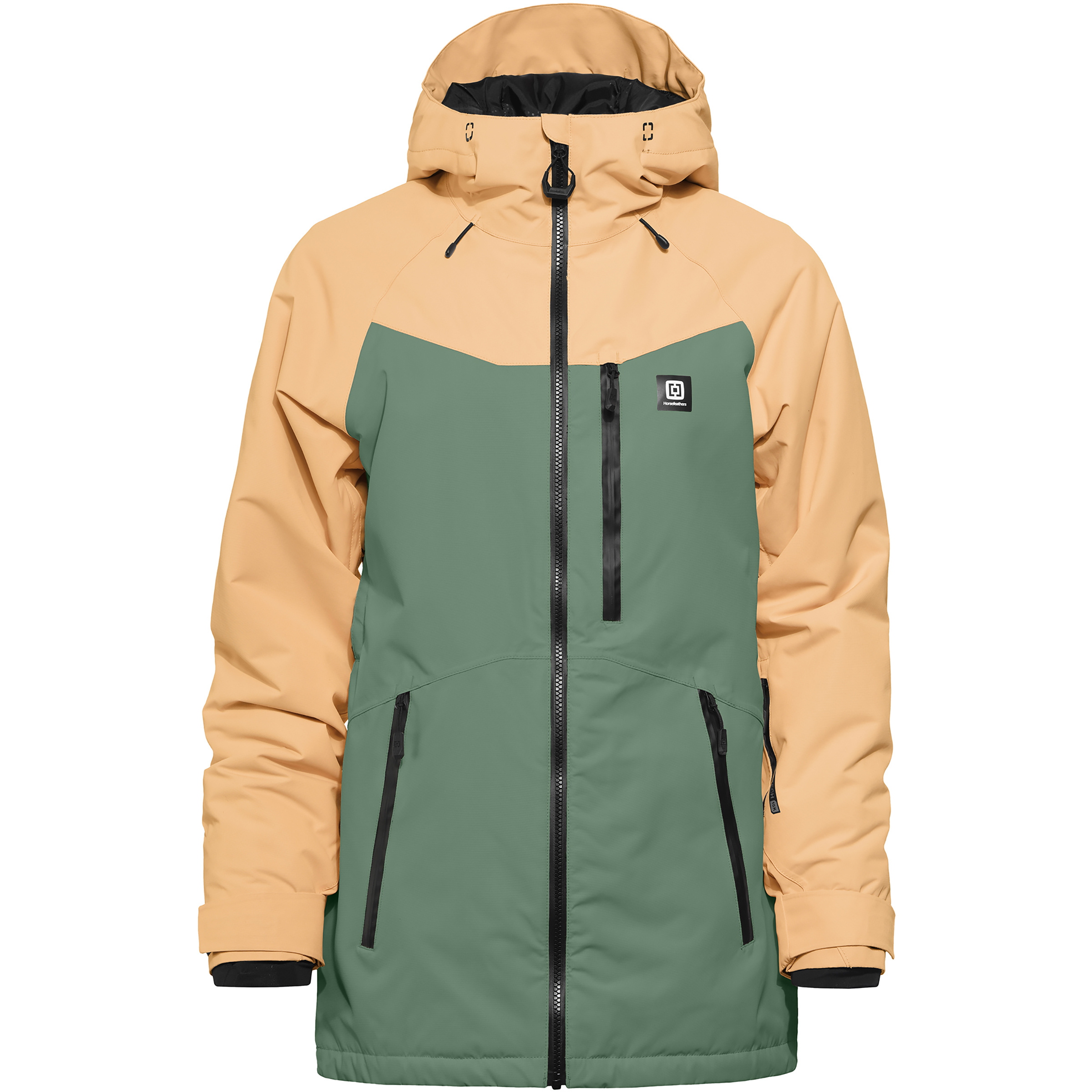 Horsefeathers Lark Damen Isolationsjacke gruen Größe S Skifahren Elastisch Wasserabweisend