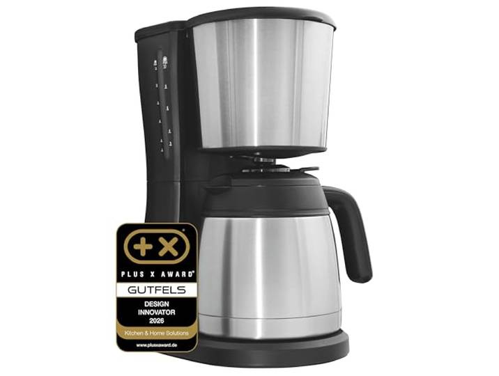 Coffee 2030 Filterkaffeemaschine mit Thermoskanne - 12 Tassen, 980W