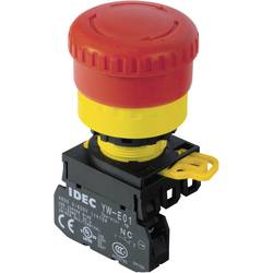 Idec YW1B-V4E01R Not-Aus-Schalter mit NOT-Aus-Schalter 240 V/AC 6 A 1 Öffner 1 St. Piece