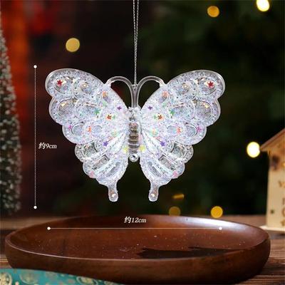 Uplift Treasures Christmas Tree Hanging Ornaments Snowflake Angel And Deer Pendants 22