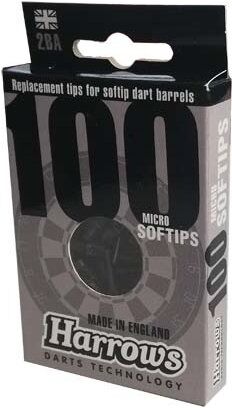 Harrows Løse Softtip Spidser Til El-Dart Pile, 100 Stk.