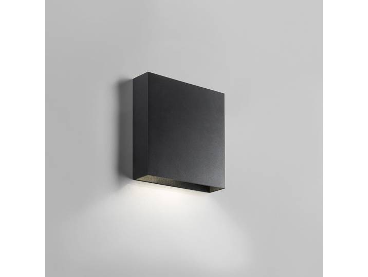 Compact W1 Wandleuchte LED Down 3000K Schwarz - LIGHT-POINT - Wohnzimmer - Aluminium
