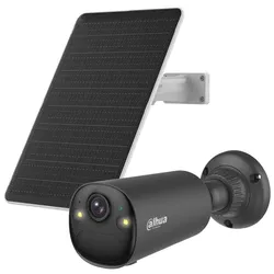 Dahua Apollo Bullet C1 4G schwarz Bullet Camera (schwarz) und Solarpanel