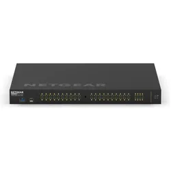 Netgear PoE+ Switch AV Line M4250-40G8F-PoE+ 48 Port (48 Ports), Netzwerk Switch, Schwarz
