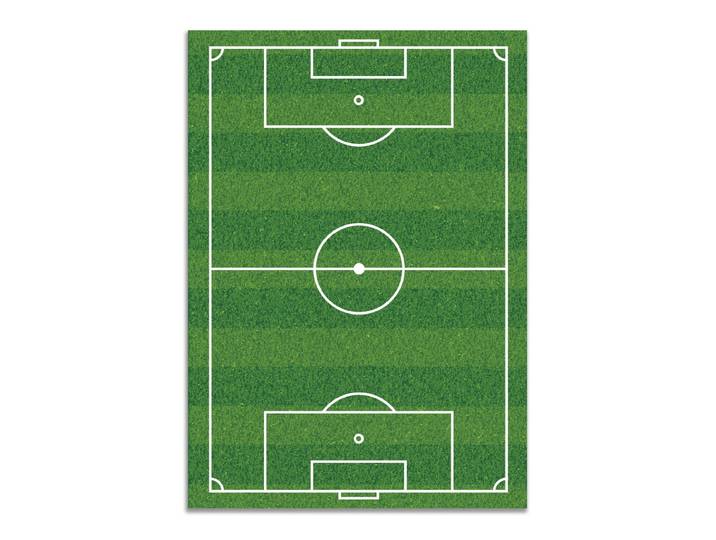 Tapis vinyle terrain de football 120x170cm