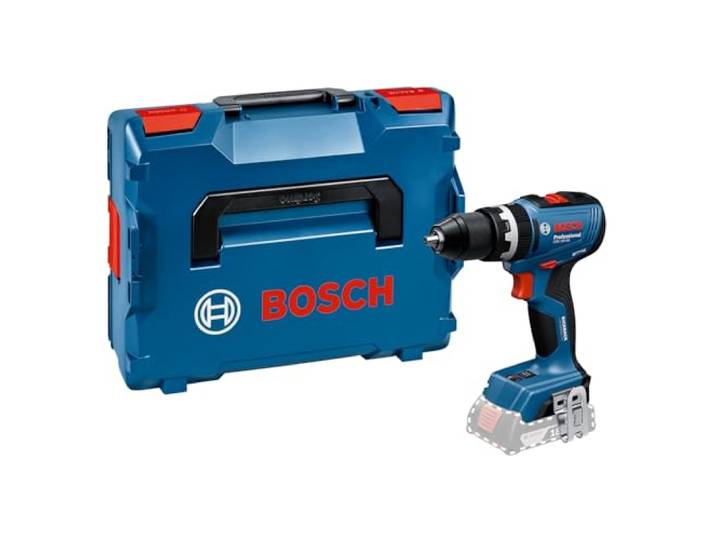 Bosch PRO 18V System Akku-Bohrschrauber GSB 18V-65 (bürstenloser Motor, Kopflänge 175, inkl. L-BOXX)